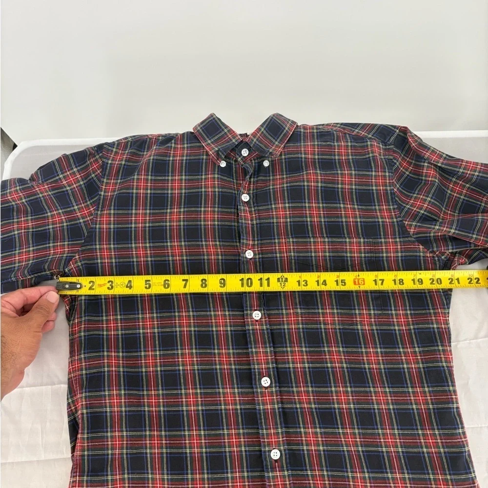 Thomas Mason®‎ for J.Crew Plaided Slim Flannel Shirt